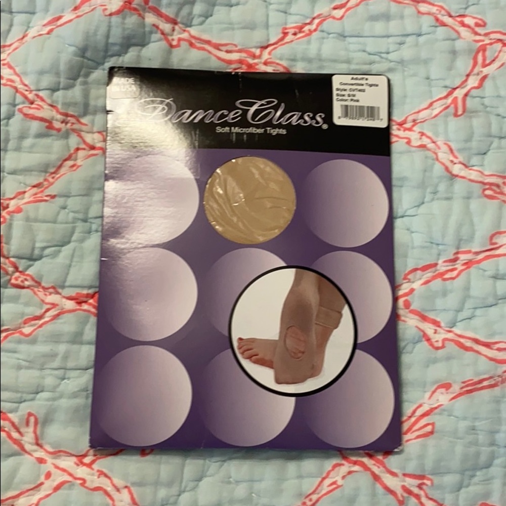 Dance Class tan convertible tights
